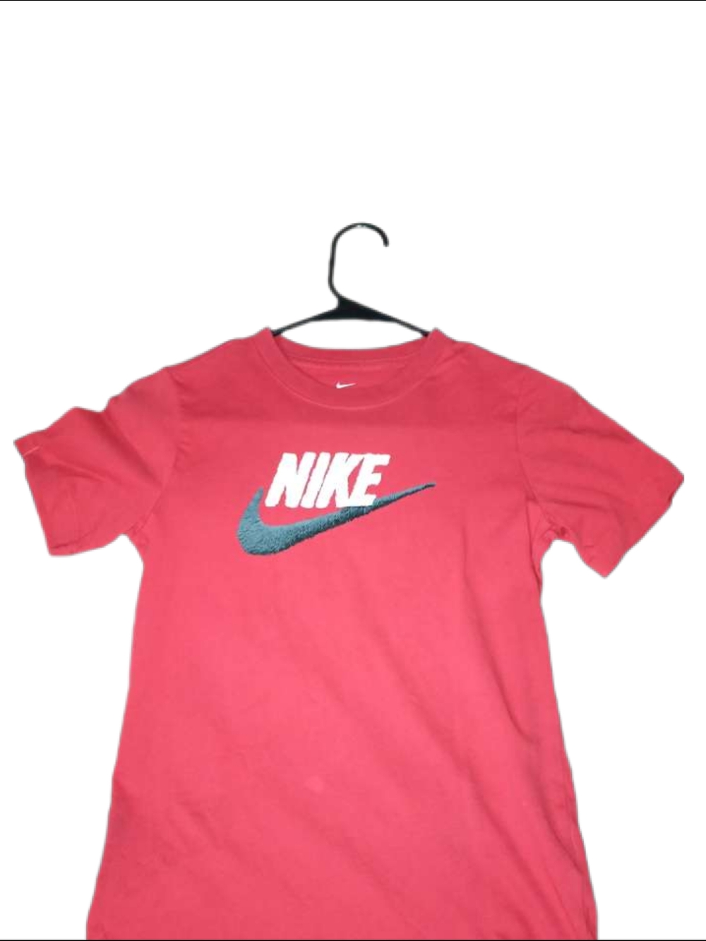 Nike Kids Coral Pink T-Shirt with Swoosh